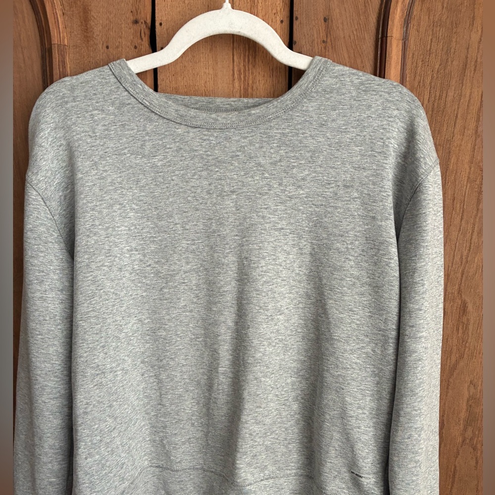 Gray Open Back Sweatshirt , Size XSmall